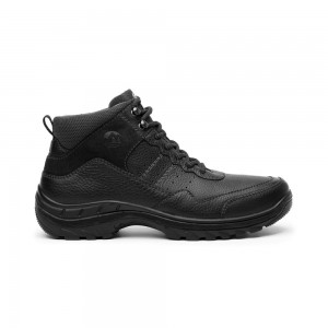 Botas Country Flexi Outdoor Style 66517 Hombre Negros | 98KWVAUFX