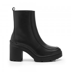 Botas De Vestir Flexi Leather Style 119606 Mujer Negros | 31AQCVXIM