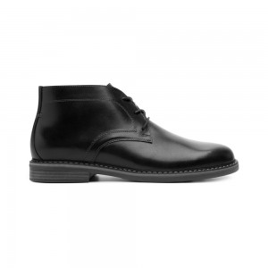 Botas Flexi Leather Boot Style 404606 Hombre Negros | 40UGNEDHS