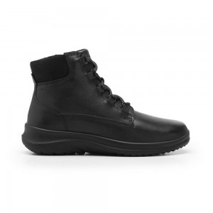 Botas Flexi Outdoor Boot with Internal Zipper Style 125901 Mujer Negros | 53GLSTWKI