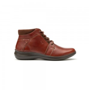 Botines Flexi Casual Cover - 25911 Mujer Marrom | 80GHFIKLW
