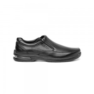 Mocasines Flexi Air Capsule Office Moccasin - Style 402802 Hombre Negros | 12LTRJCXZ