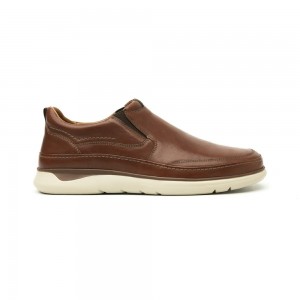 Mocasines Flexi Quirelli Casual Slip On with Extralight Style 703402 Hombre Blancos | 63YSOVULH