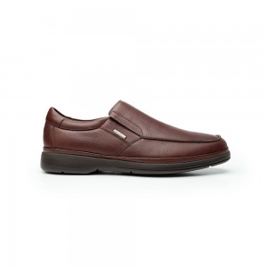 Mocasines Flexi Quirelli Office Moccasin with a Cut - Style 700903 Hombre Cafes | 01TDAQEPU