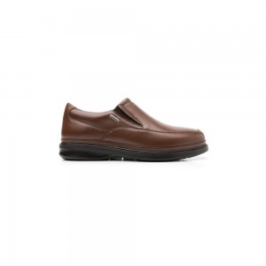 Mocasines Flexi Quirelli Office Moccasin With Double Stencil - Style 700803 Hombre Cafes | 98WFCRLSD