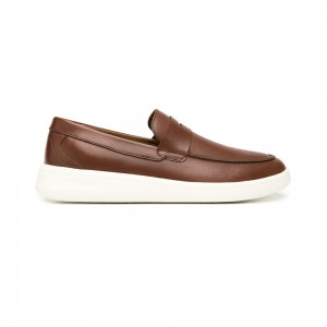 Mocasines Flexi Quirelli Penny Hexafoam Insole Style 702909 Hombre Marrom | 32BXGMFEZ