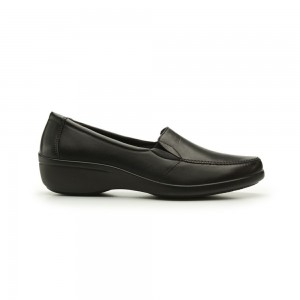 Mocasines Flexi Service/Clinic Best Grip System - 18112 Style Mujer Negros | 65PIXKFSW