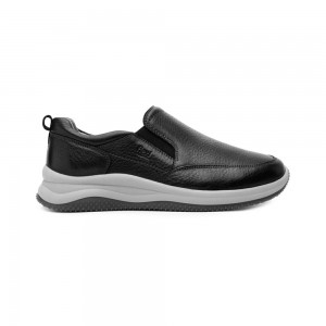 Mocasines Flexi Slip-On Style 410703 Hombre Negros | 94JBFKPCW