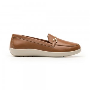 Mocasines Flexi Style 101908 Mujer Marrom | 07SZGCLYQ