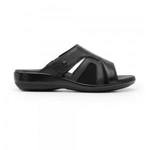 Sandalias Flexi Casual al Style 34923 Mujer Negros | 30BUYRSDI