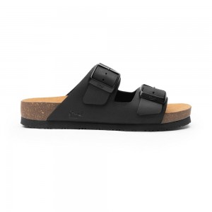Sandalias Flexi Casual al with Anatomical Insole Style 107401 Mujer Negros | 13JACEYGV