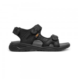 Sandalias Flexi Outdoor Leather al Style 411001 Hombre Grises | 76QUBRFWM