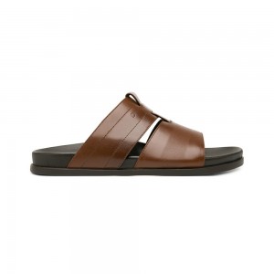 Sandalias Flexi Quirelli al Style 701416 Hombre Marrom | 76QPRACJN