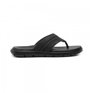 Sandalias Flexi Recovery Form Technology Style 400019 Hombre Negros | 82UYTJCOS