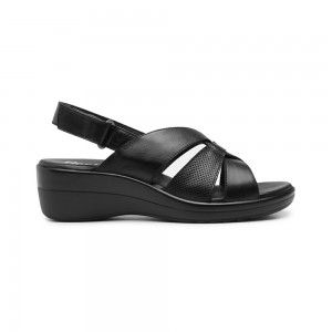 Sandalias Flexi Slingback al Style 116009 Mujer Negros | 49FXUIZQP