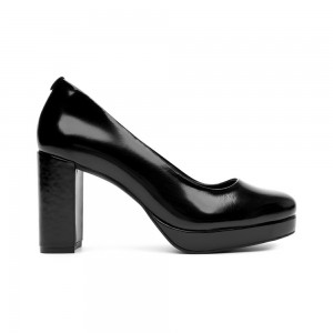 Tacones Flexi Comfy Heel Style 118902 Mujer Negros | 25FHKTYEX