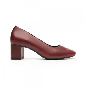 Tacones Flexi Comfy Heel with Comfort Walk Technology Style 119702 Mujer Vino | 70VTXAJIL