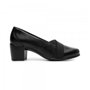 Tacones Flexi Leather Style 110403 Mujer Negros | 28HVYFJAP