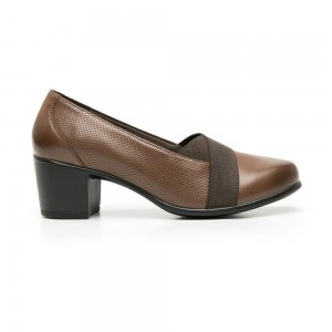 Tacones Flexi Leather Style 110403 Mujer Cafes | 79IFZTAXY
