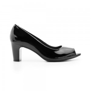 Tacones Flexi with Comfort Walk Technology Style 124404 Mujer Negros | 47AIFWJHX