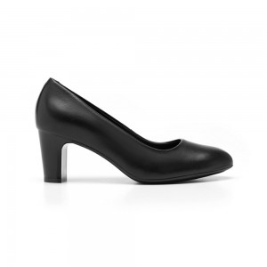 Tacones Flexi with Comfort Walk Technology Style 124401 Mujer Negros | 89KZQEPVG