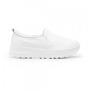 Tenis Flexi Casual Slip On Style 117207 Mujer Blancos | 31MGXARFD