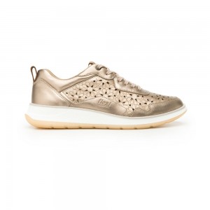 Tenis Flexi Extra Soft Leather Oxford Style 119306 Mujer Marrom | 58WMUQAFC