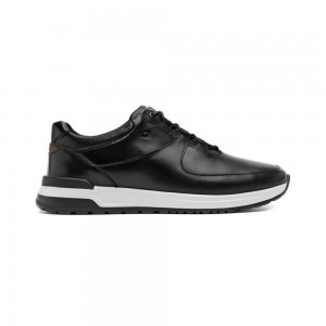 Tenis Flexi Quirelli Urban Sneaker Style 704602 Hombre Negros | 06RYNDZXF