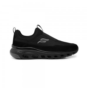 Tenis Flexi Slip-On Extra Lightweight Style 409805 Hombre Negros | 29OVJUZHB