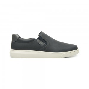 Tenis Flexi Slip-On with Extra Lightweight Style 415305 Hombre Azul Marino | 07QESCNTX