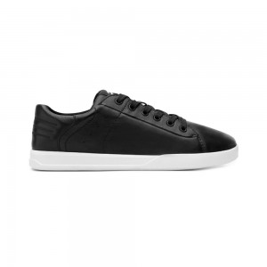 Tenis Flexi Urban Extra Soft Leather Style 412402 Hombre Negros | 95POJEXTW