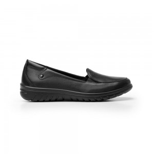 Zapatos Planos Flexi Casual Flat With Soft Walking System - Style 35306 Mujer Negros | 20BQGSXVE