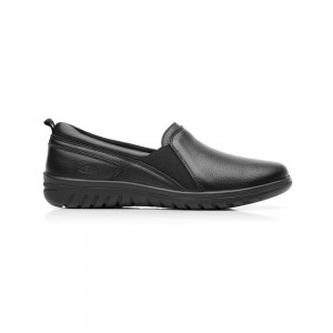 Zapatos Planos Flexi Casual With Soft Walking System - Style 35311 Mujer Negros | 17HQDGAJF