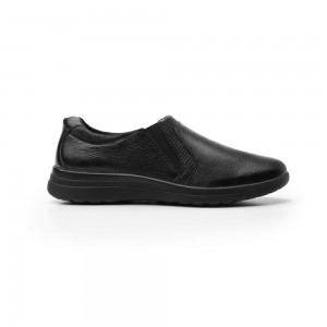 Zapatos Planos Flexi Flat Casual With Removable Template - Style 102003 Mujer Negros | 64WFZDGCN